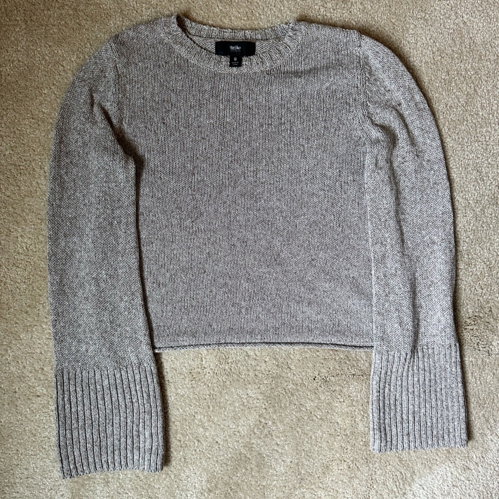 Mission cropped sweater. Size S.